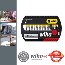 WIHA FlipSelector Y-bit készlet - 13 részes PH2+PZ+T