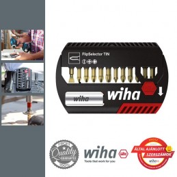 WIHA FlipSelector TiN Torsion bit készlet - 13 részes SL+PH+PZ