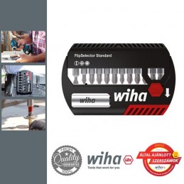 WIHA FlipSelector Standard bit készlet - 13 részes SL+PH+PZ