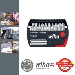 WIHA XSelector Standard bit készlet - 11 részes SL+PH+PZ