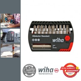 WIHA XSelector Standard bit készlet - 11 részes PH+PZ+T