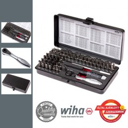 WIHA MicroBit ESD bit készlet - 65 részes